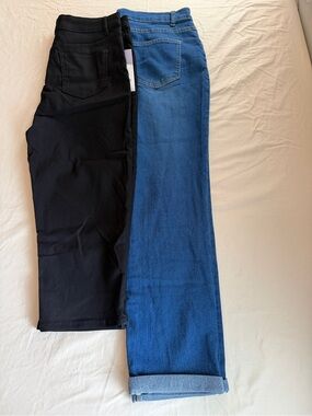 Just Be  Ankle & Capris — Black and Blue